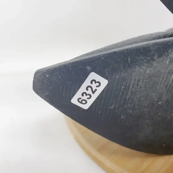 Everlane The Boss Bootie Womens 7 Black Leather Pebbled Pointed Toe Ankle Shoes - Picture 14 of 14